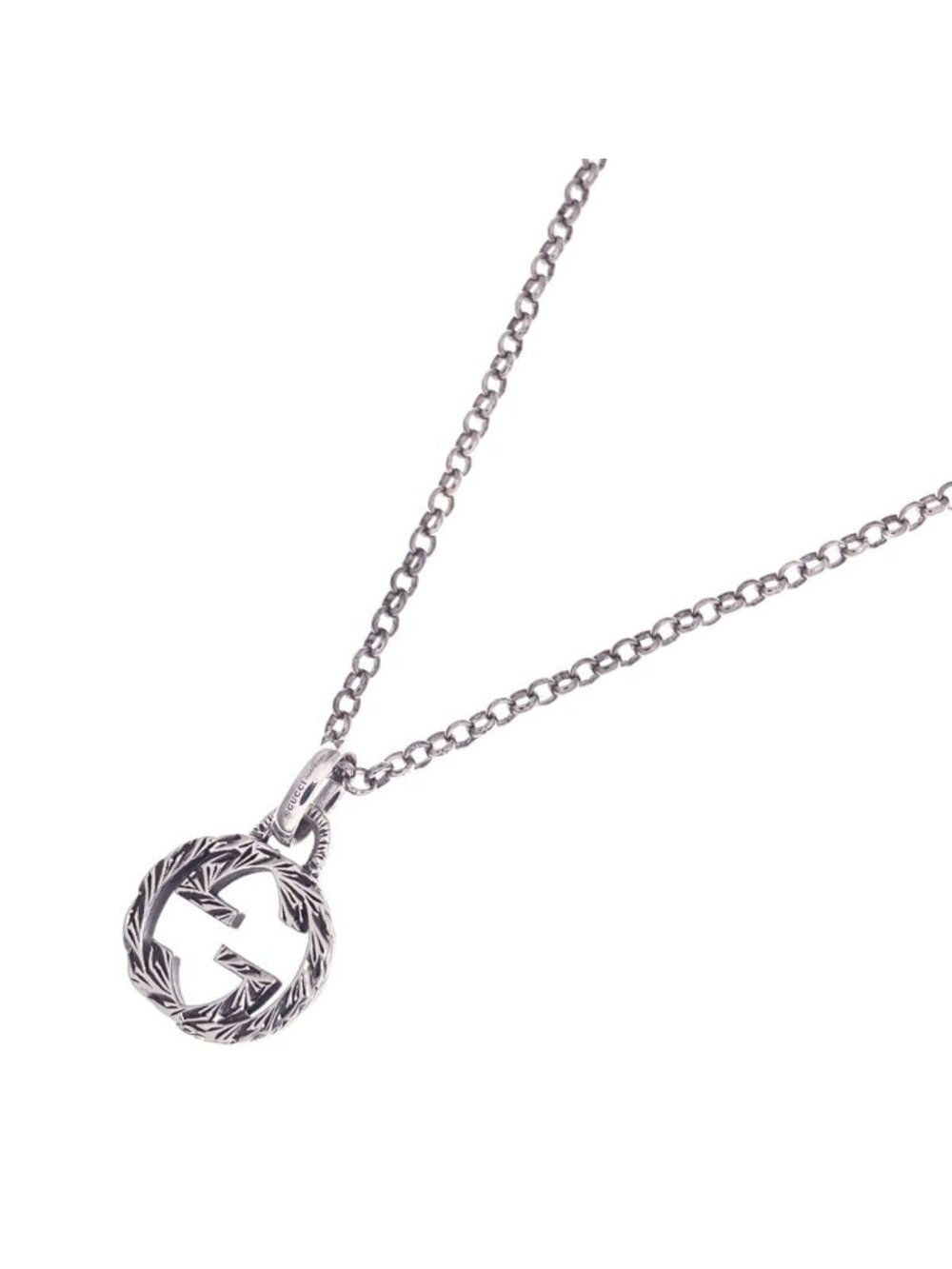 Gucci Interlocking G Necklace Silver